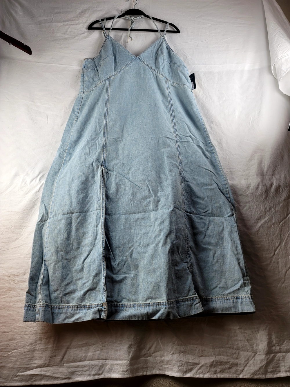 NWT Universal Thread Light Wash Denim Maxi Dress XL